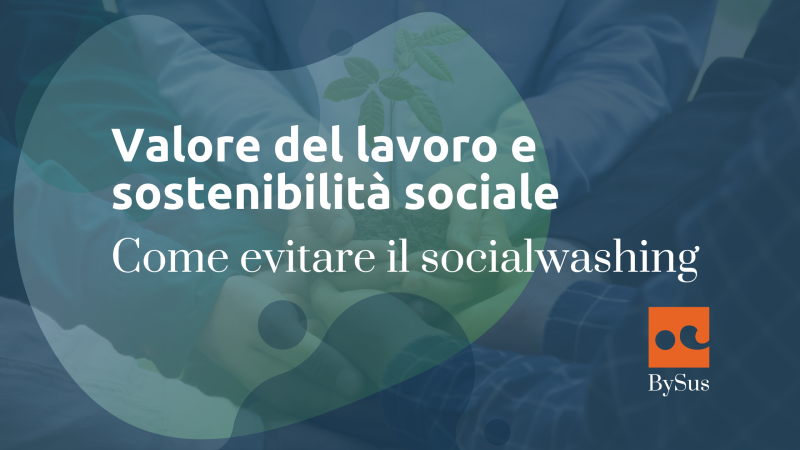 Valore del lavoro e sostenibilità sociale